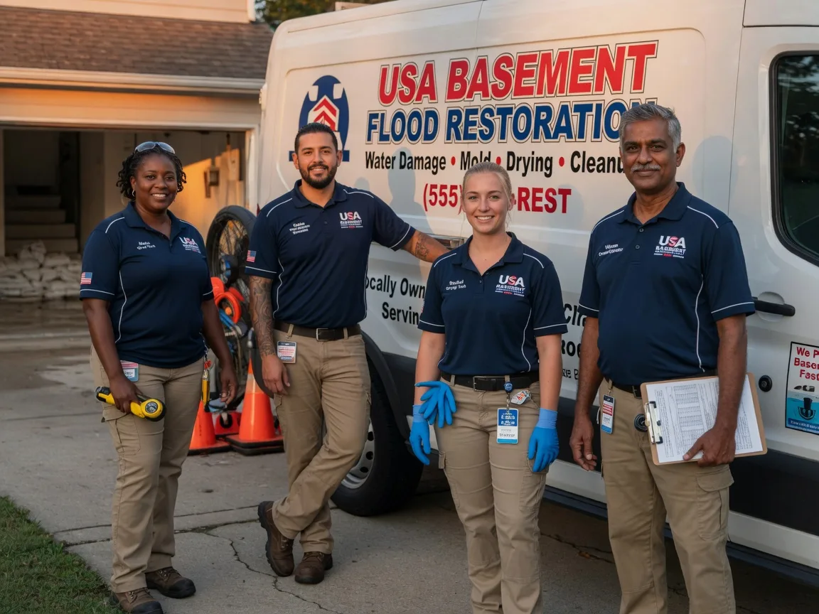 Basement Flood Cleanup company in Flournoy, CA